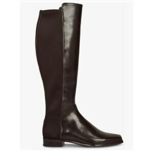 NEW Vince Camuto Librina knee-high boot chocolate brown leather suede size 5